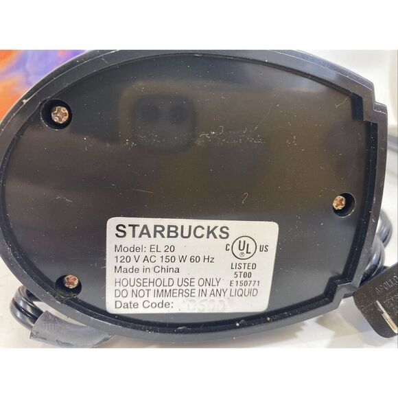 Starbucks Barista Model: EL 20 Stainless Steel Coffee Bean Spice Grinder - Picture 6 of 9